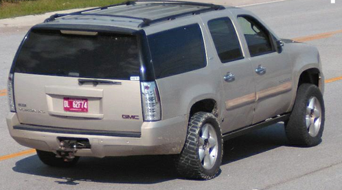 Richmond County Suspect Vehicle