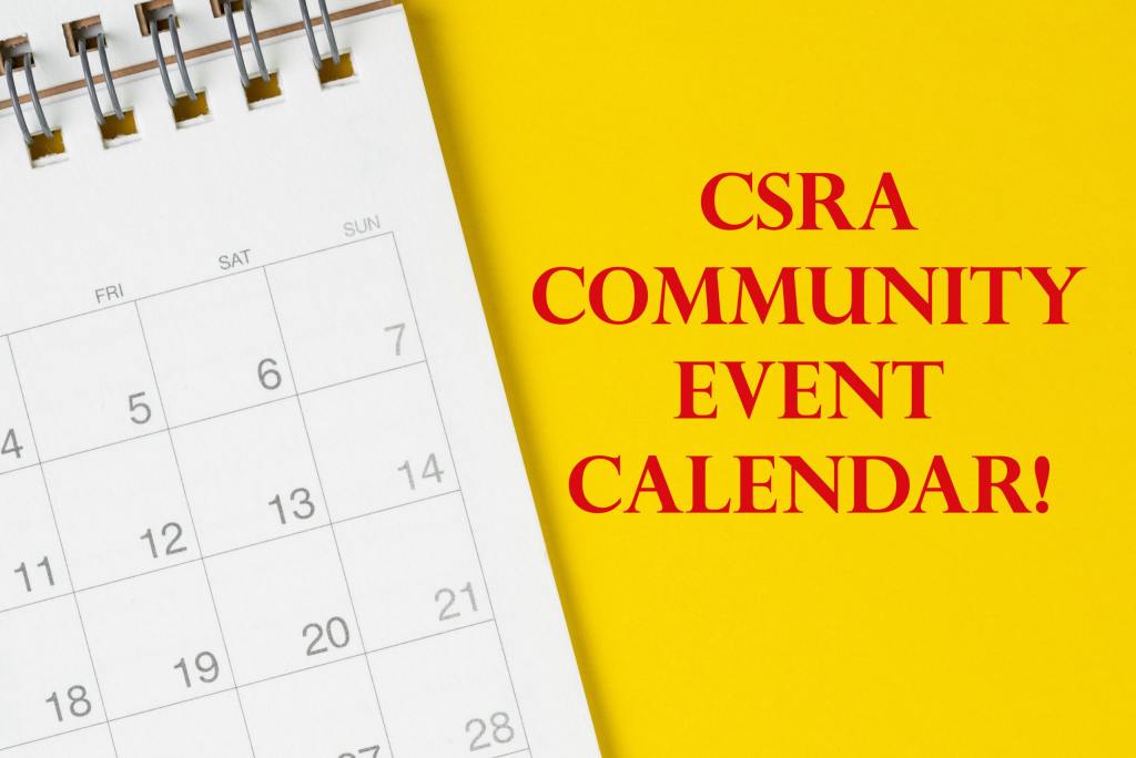 CSRA Community Event Calendar